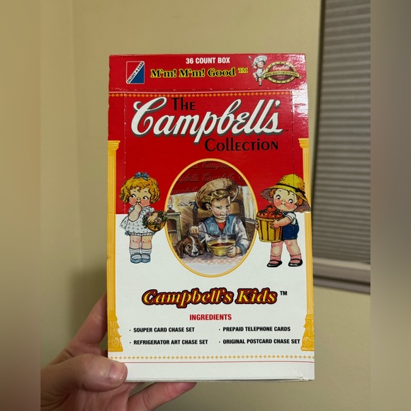 - 1995 Collect-A-Card Campbell's Soup Collection Trading Card Box Brand Ne… - Picture 1 of 8